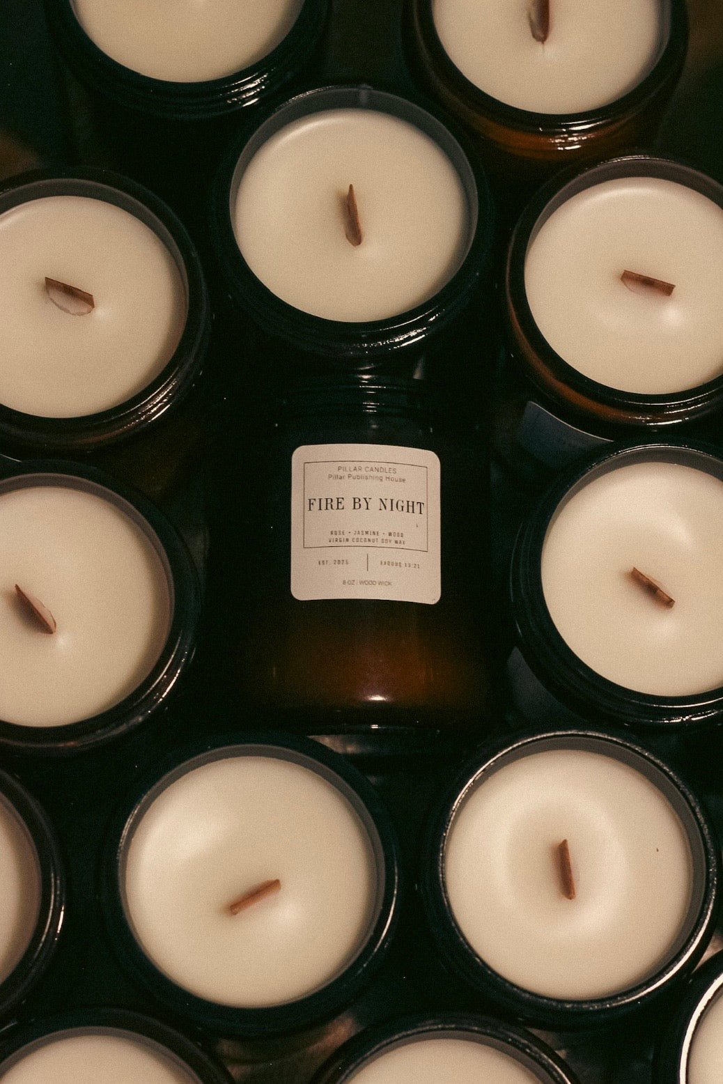 Fire by Night Candle