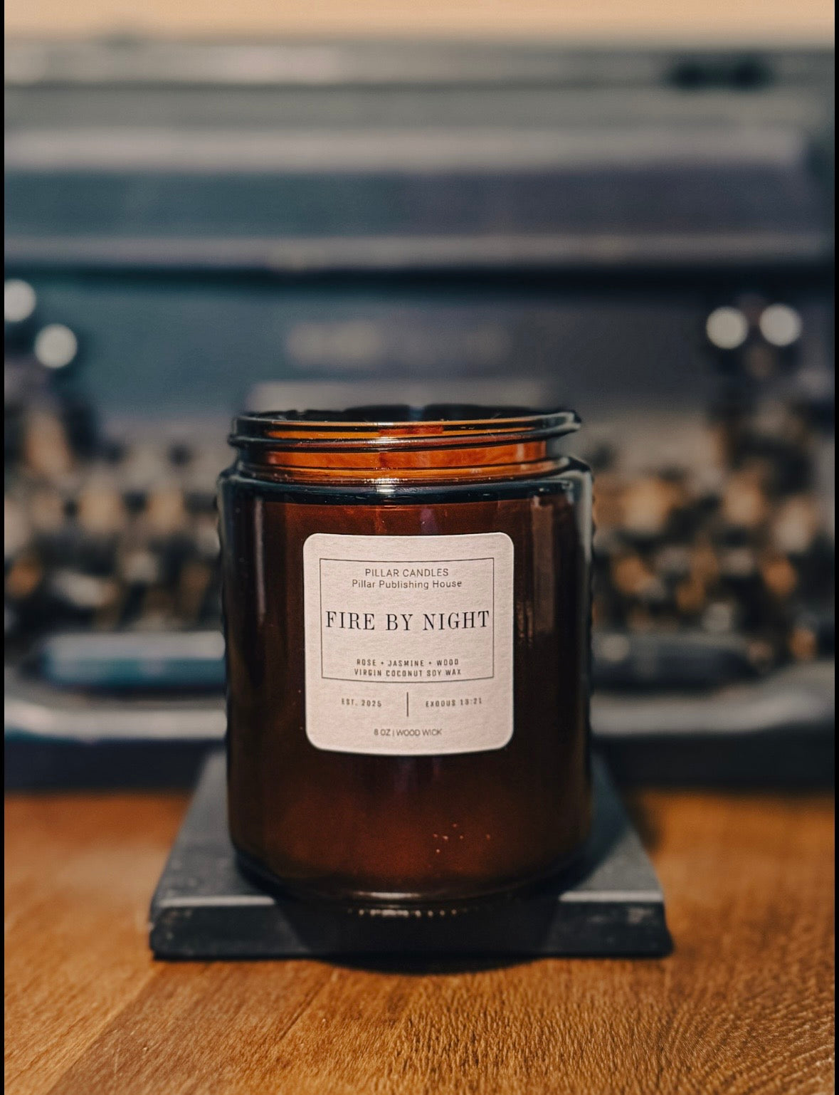 Fire by Night Candle