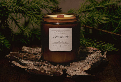 Manuscript Candle